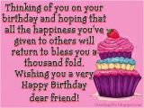Happy Birthday Quotes for A Dear Friend Happy Birthday Wishes Cards for A Special Friend