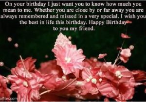 Happy Birthday Quotes for A Friend who Passed Away 40 Best Birthday Wishes for Far Away Friend Beautiful