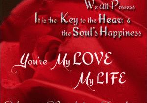Happy Birthday Quotes for A Lover You are My Love My Life Happy Birthday Darling