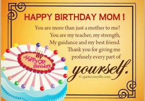 Happy Birthday Quotes for A Mother Happy Birthday Mom Quotes Quotes and Sayings