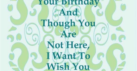 Happy Birthday Quotes for A Mother who Has Passed Away Happy Birthday Quotes for Mom that Has Passed Away Image