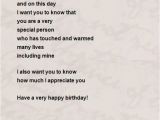 Happy Birthday Quotes for A Special Person Happy Birthday to A Very Special Person Poem by Damn Angel