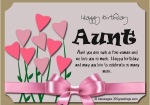 Happy Birthday Quotes for Aunts Birthday Wishes for Aunt 365greetings Com