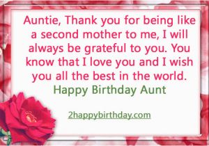 Happy Birthday Quotes for Aunty Happy Birthday Auntie Wishes Quotes 2happybirthday