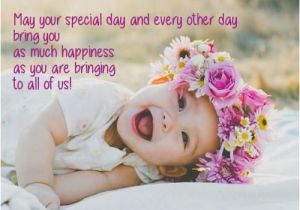 Happy Birthday Quotes for Babies Happy Birthday Quotes for Baby Girl Wishesgreeting