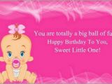 Happy Birthday Quotes for Babies Happy Birthday Wishes for Baby Girl Birthday Messages