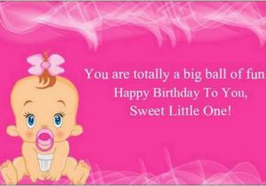 Happy Birthday Quotes for Babies Happy Birthday Wishes for Baby Girl Birthday Messages