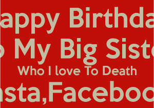 Happy Birthday Quotes for Big Sister Big Sister Birthday Quotes Quotesgram