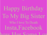 Happy Birthday Quotes for Big Sister Big Sister Quotes Happy Birthday Quotesgram