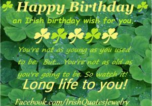 Happy Birthday Quotes for Businessmen An Irish Birthday Wish Happy Birthday event Irish