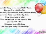 Happy Birthday Quotes for Children Kids Birthday Quotes