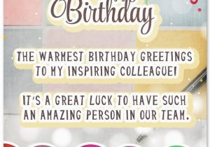 Happy Birthday Quotes for Colleagues Awesome Happy Birthday Wishes for Colleague Birthday