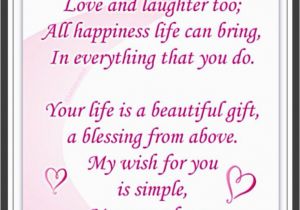 Happy Birthday Quotes for Daughter From A Mother Love Daughter Love to Daughter From Mom Saying
