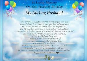 Happy Birthday Quotes for Deceased Husband Husband On His Birthday Missing You Pinterest