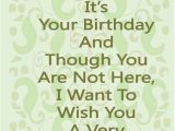 Happy Birthday Quotes for Deceased Mother Happy Birthday Mom Quotes