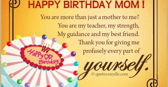Happy Birthday Quotes for Friends Mom Happy Birthday Mom Quotes Quotes and Sayings