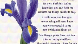 Happy Birthday Quotes for Grandma In Heaven Happy Birthday My Angel Grandmother In Loving Memory Rip