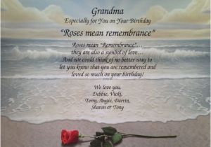 Happy Birthday Quotes for Grandma who Passed Away Birthday Quotes for Mom who Died Quotesgram