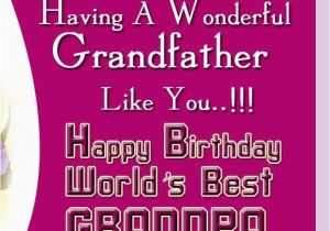 Happy Birthday Quotes for Grandpa Happy Birthday Grandpa Quotes Quotesgram