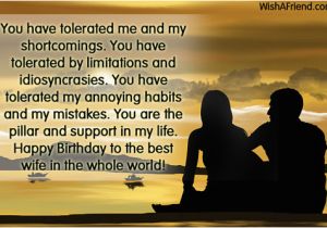 Happy Birthday Quotes for Husband From Wife Birthday Wishes for Wife