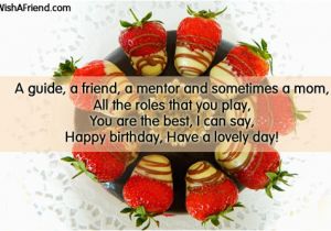 Happy Birthday Quotes for Mentor Birthday Wishes for Sister