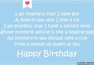 Happy Birthday Quotes for Mom In Law Birthday Poems for Mother In Law Wishesmessages Com