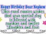 Happy Birthday Quotes for My Nephew Happy Birthday Nephew Quotes From Uncle and Aunt Aunt