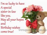 Happy Birthday Quotes for My Sister In Law Happy Birthday Sister In Law Quote Pictures Photos and