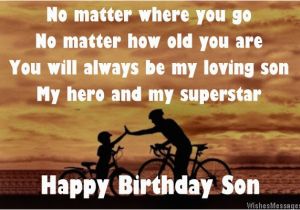 Happy Birthday Quotes for My son From Mom Birthday Poems for son Page 2 Wishesmessages Com
