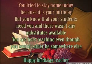 Happy Birthday Quotes for My Teacher Birthday Poems for Teacher
