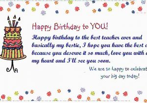 Happy Birthday Quotes for My Teacher Teacher Happy Birthday Wishes and Quotes Happy Birthday