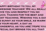 Happy Birthday Quotes for My Teacher Teacher Happy Birthday Wishes and Quotes Happy Birthday