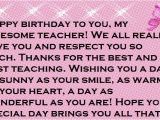 Happy Birthday Quotes for My Teacher Teacher Happy Birthday Wishes and Quotes Happy Birthday