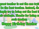 Happy Birthday Quotes for My Teacher top 110 Sweet Happy Birthday Wishes for Family Friends