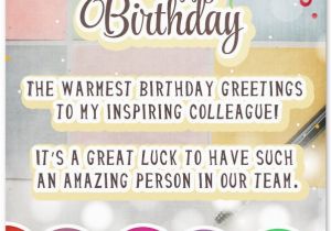 Happy Birthday Quotes for Office Colleagues Awesome Happy Birthday Wishes for Colleague Birthday