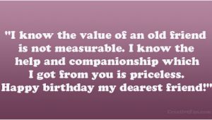Happy Birthday Quotes for Old Friends Happy Birthday Old Friend Quotes Quotesgram