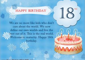 Happy Birthday Quotes for Parents 18th Birthday Wishes for son Daughter Happy Birthday