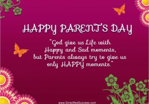 Happy Birthday Quotes for Parents 42 Awesome Parents Day Wish Picture and Images