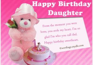 Happy Birthday Quotes for Parents Birthday Wishes for Daughter Wordings and Messages