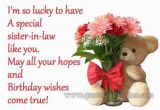 Happy Birthday Quotes for Sister N Law Happy Birthday Sister In Law Quote Pictures Photos and