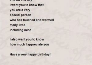 Happy Birthday Quotes for Special Person Happy Birthday to A Very Special Person Poem by Damn Angel