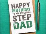 Happy Birthday Quotes for Stepdad Happy Birthday Step Dad Greetings Card by Do You Punctuate