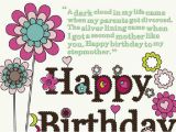 Happy Birthday Quotes for Stepmom Happy Birthday to My Stepmother Quotes