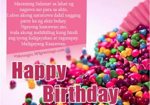 Happy Birthday Quotes for Wife Tagalog Happy Birthday In Tagalog 365greetings Com