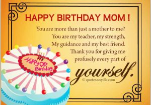 Happy Birthday Quotes for Your Mom Happy Birthday Mom Quotes Quotes and Sayings