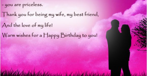 Happy Birthday Quotes From Husband to Wife Happy Birthday Quotes for Wife Quotesgram