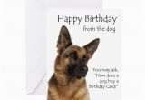 Happy Birthday Quotes In German From the German Shepherd Birthday Card Greeting Ca by