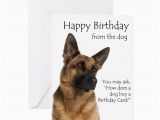 Happy Birthday Quotes In German From the German Shepherd Birthday Card Greeting Ca by