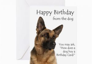 Happy Birthday Quotes In German From the German Shepherd Birthday Card Greeting Ca by