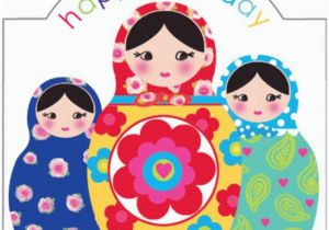 Happy Birthday Quotes In Russian Happy Birthday Russian Nesting Dolls Cards Matryoshka
